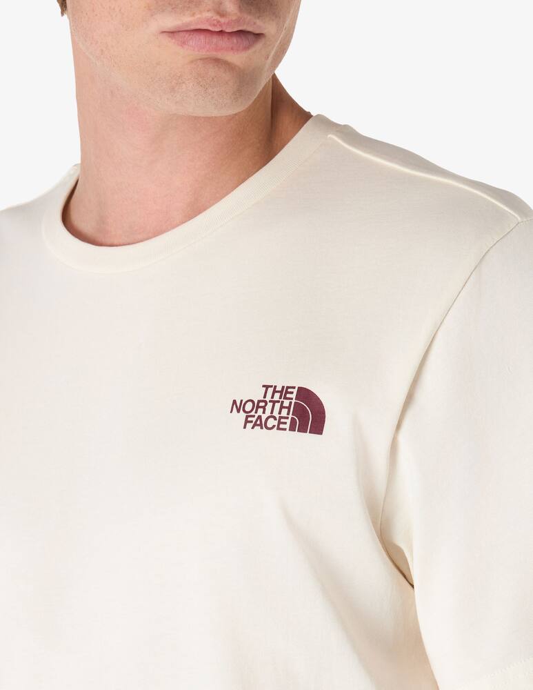 rinascente The North Face Topographic print back t-shirt