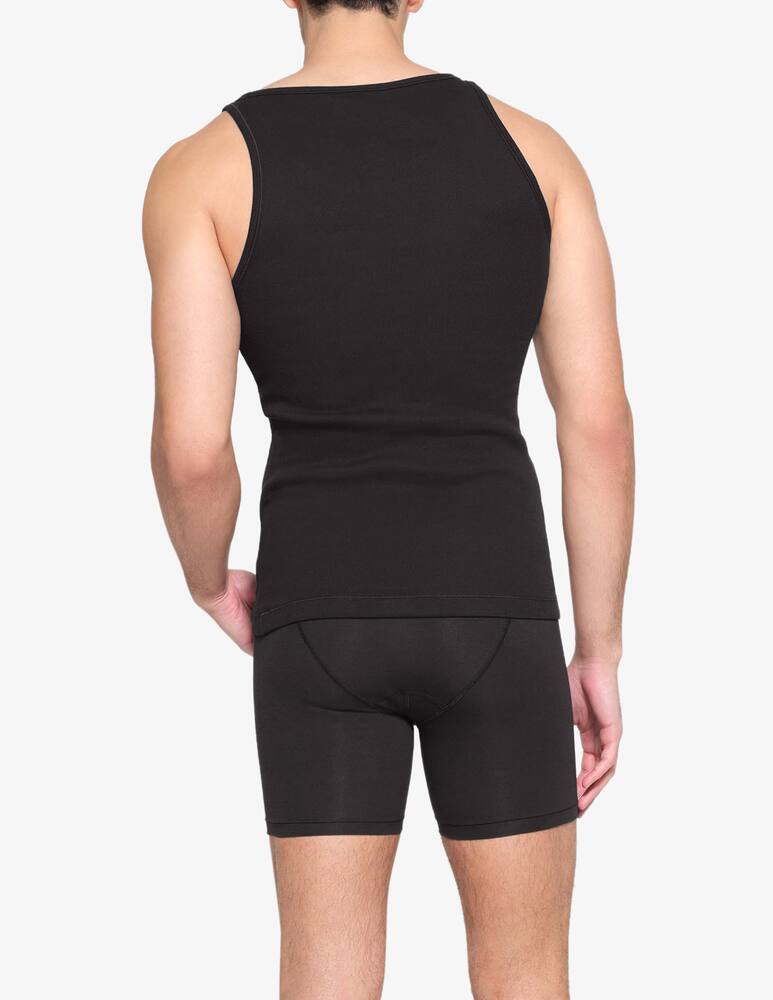 rinascente SKIMS Canotta in cotone a coste 3 pezzi