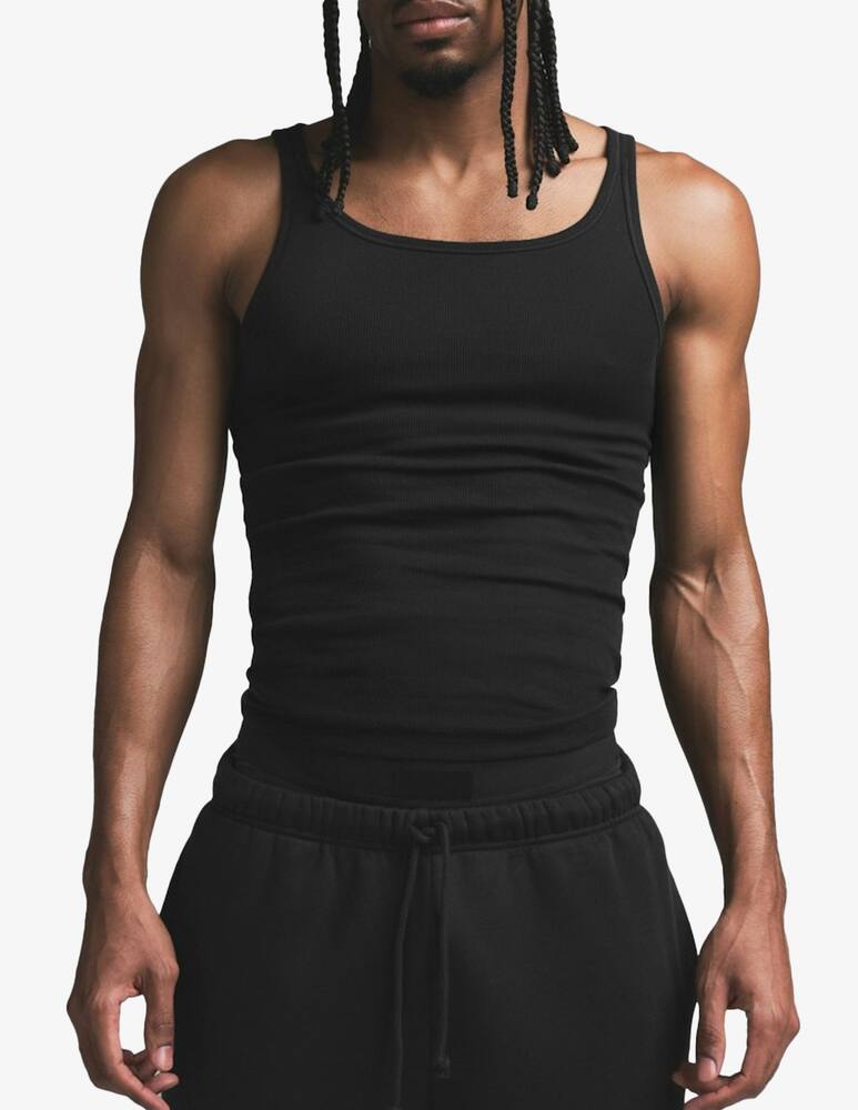 rinascente SKIMS Canotta in cotone a coste 3 pezzi