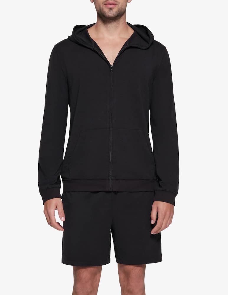 rinascente SKIMS Felpa con cappuccio zip up lounge