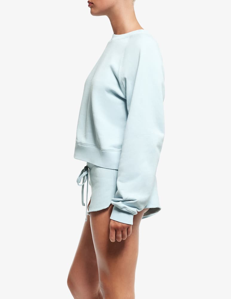 rinascente SKIMS French terry shrunken crewneck