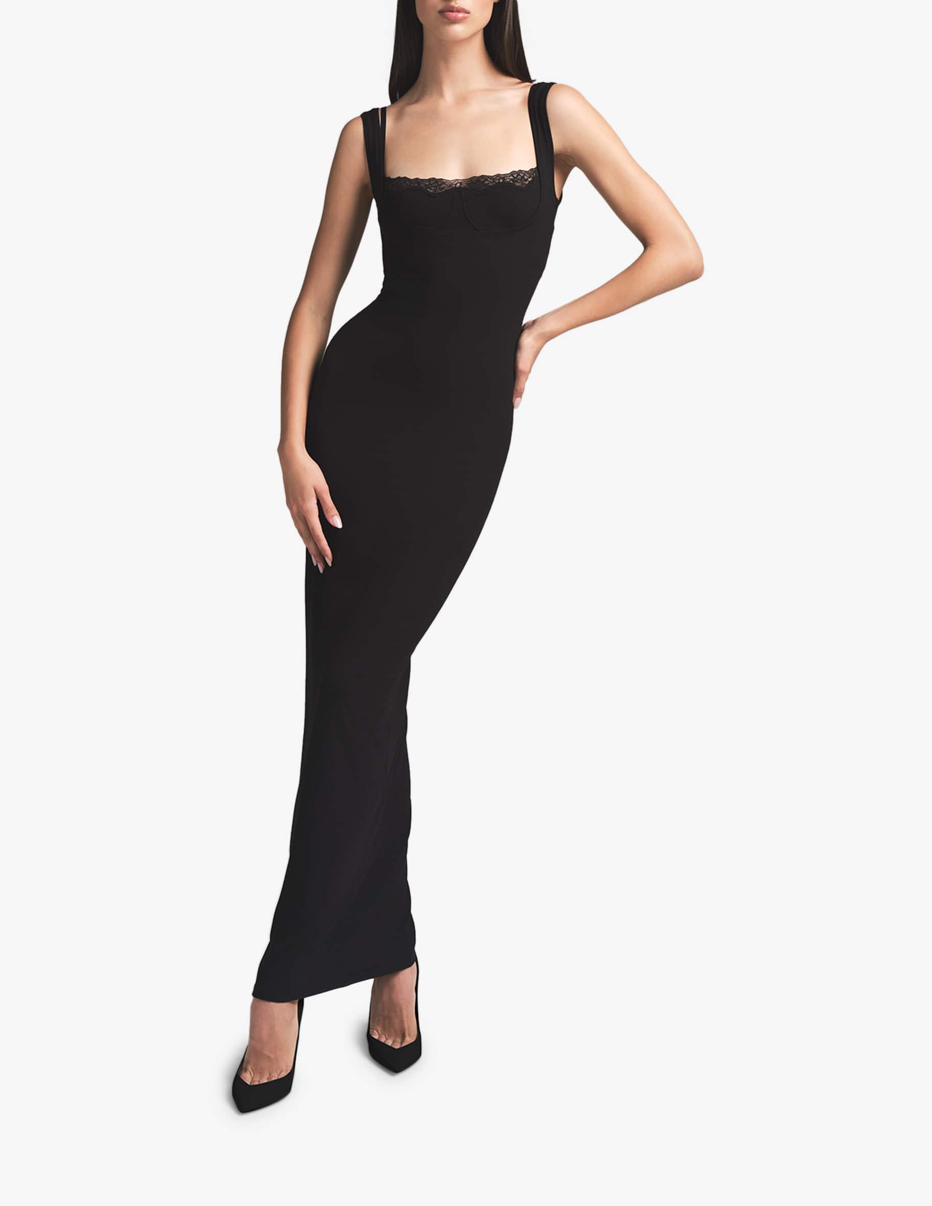 skims bodycon tank maxi dress Shop on Rinascente Kappesberg Collins Light Brown/Creme blue-shirt it’s your go Color:LILAC