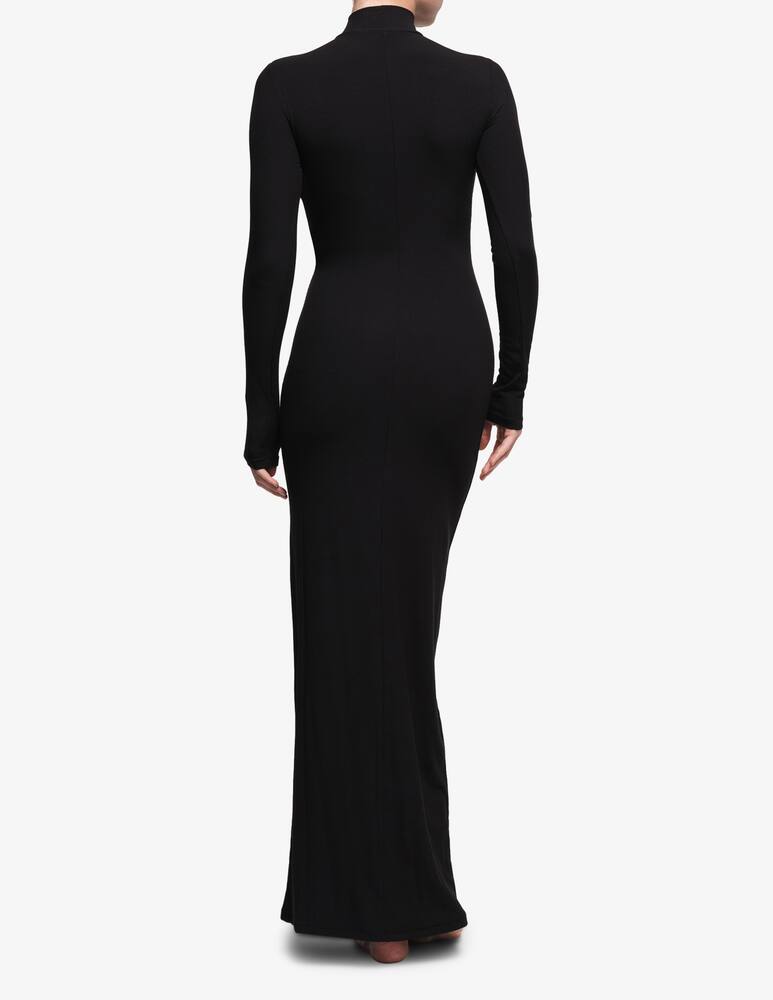 rinascente SKIMS Turtleneck mock neck long sleeve dress