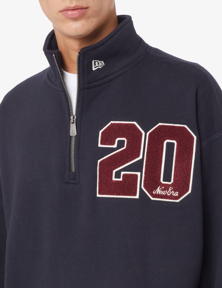 rinascente New Era Felpa mezza zip ne lifestyle