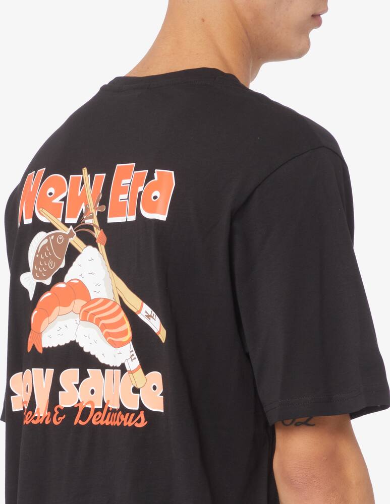 rinascente New Era T-shirt food graphic