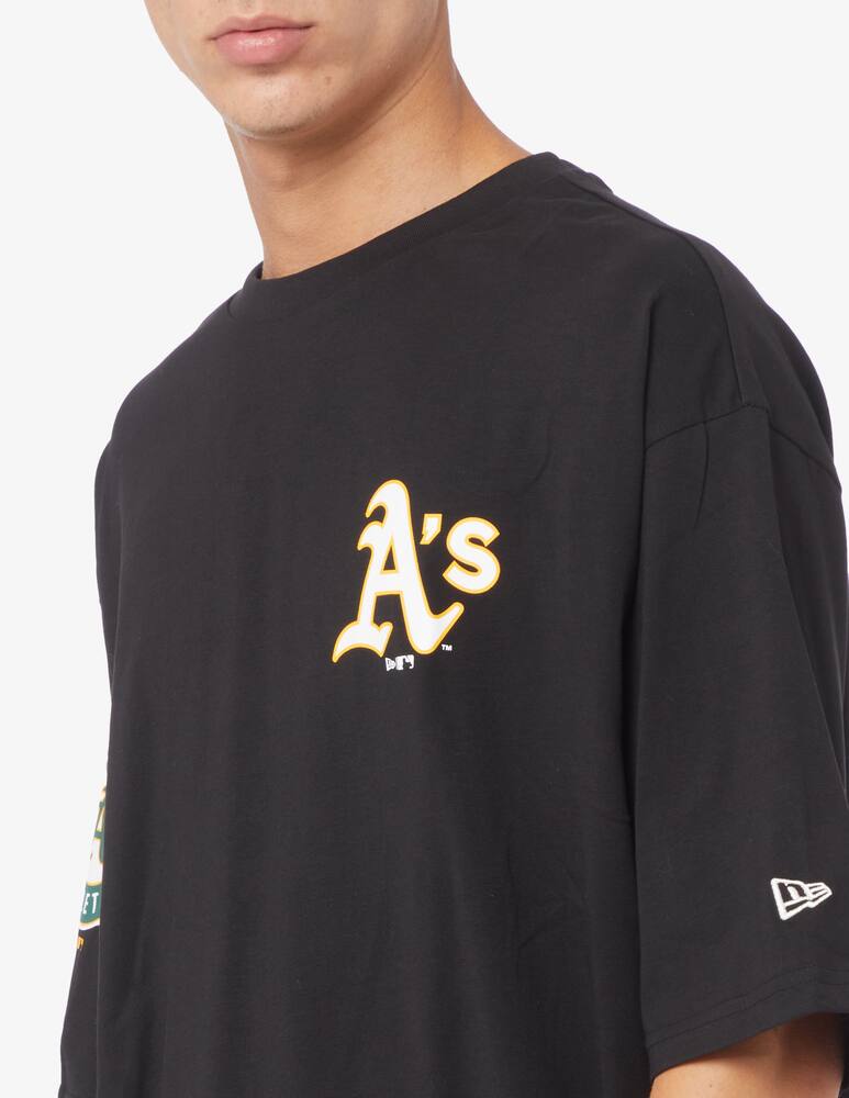 rinascente New Era T-shirt mlb large logo oakland athl