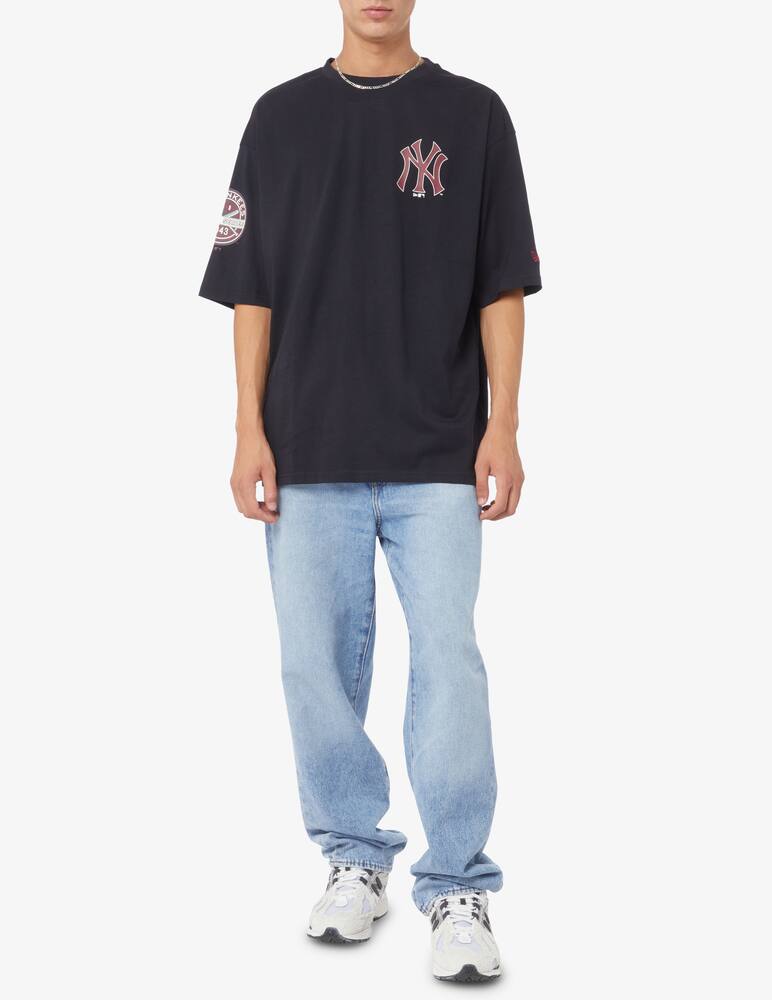 rinascente New Era T-shirt mlb large logo ny yankees