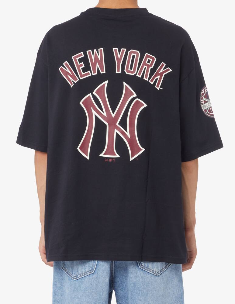 rinascente New Era T-shirt mlb large logo ny yankees