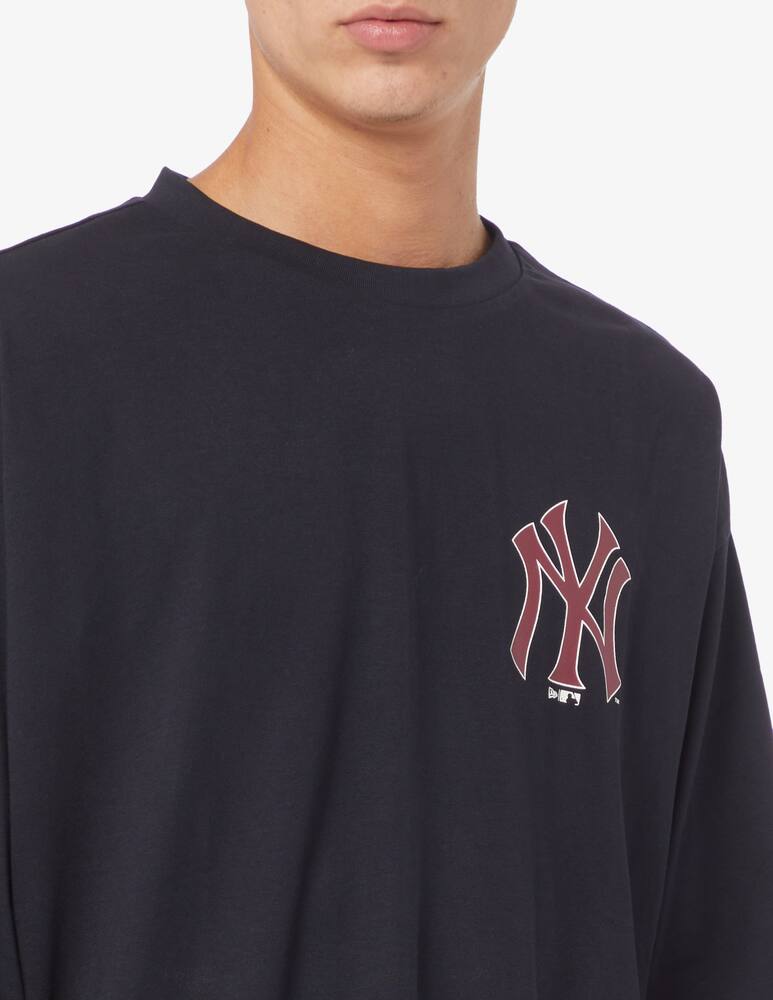 rinascente New Era T-shirt mlb large logo ny yankees
