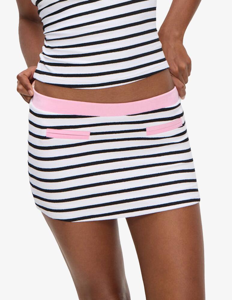 Frankies Bikinis Velma Terry Mini skirt - picture 1 Frankies Bikinis Velma Terry Mini skirt - picture 1