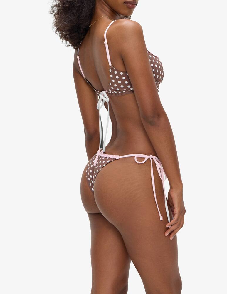 rinascente Frankies Bikinis Divine polka dot bikini bottom
