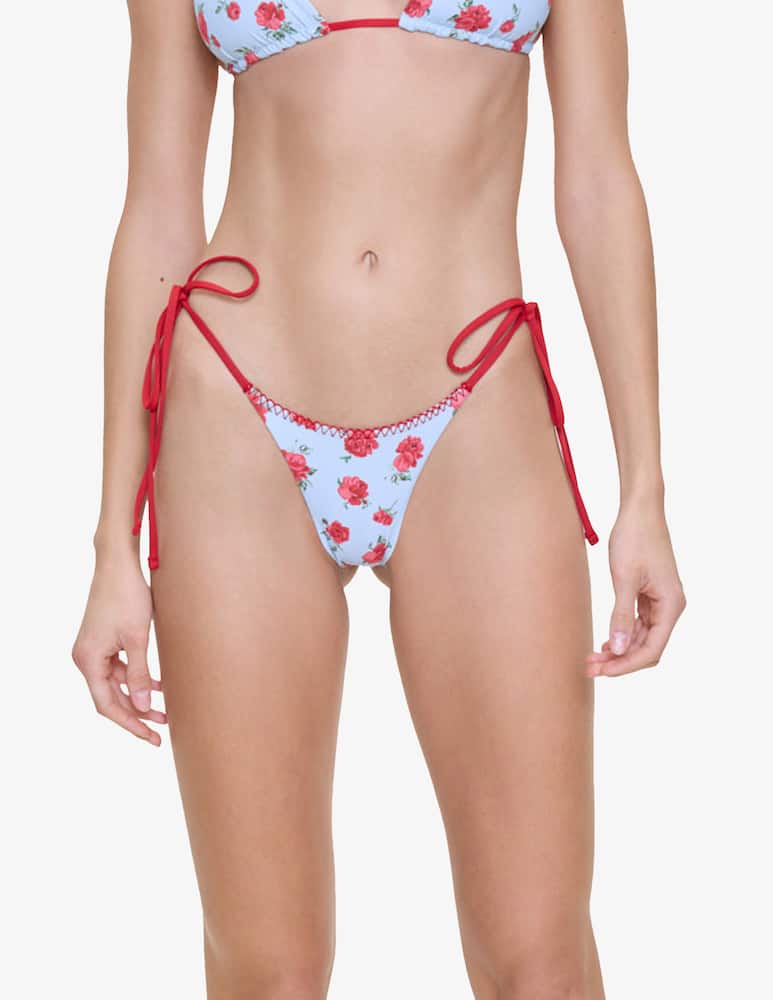 rinascente Frankies Bikinis Divine Floral tie-side bikini bottom