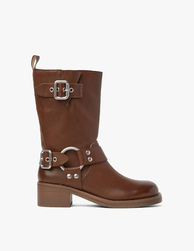 rinascente Steve Madden Anfibio in pelle En-route