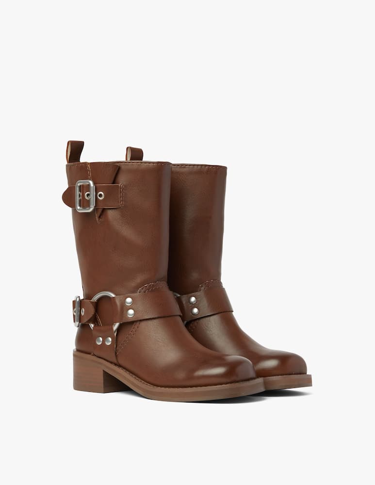 rinascente Steve Madden Anfibio in pelle En-route