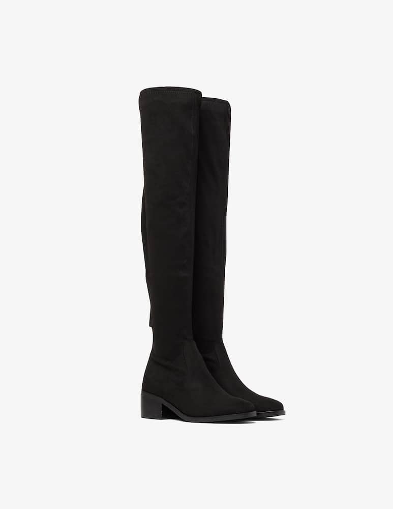 rinascente Steve Madden Salvador suede overknee boots