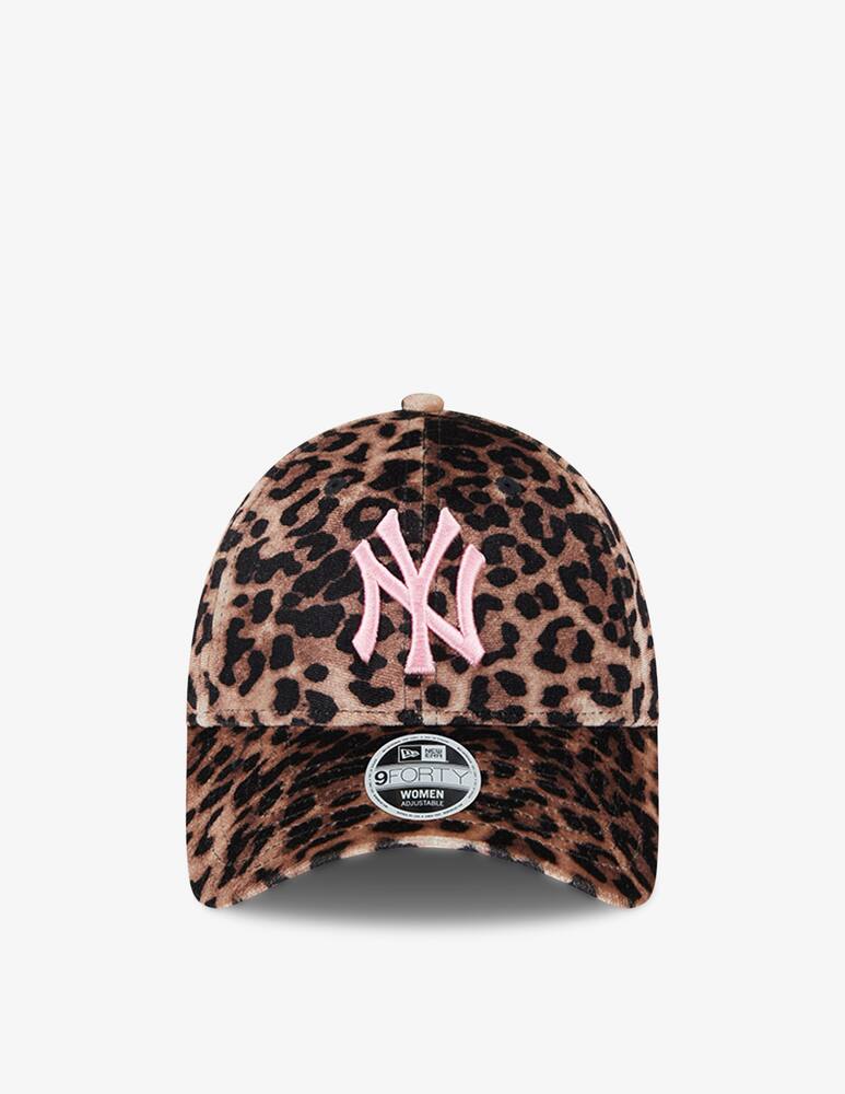 rinascente New Era 9Forty NY Yankees velour leopard hat
