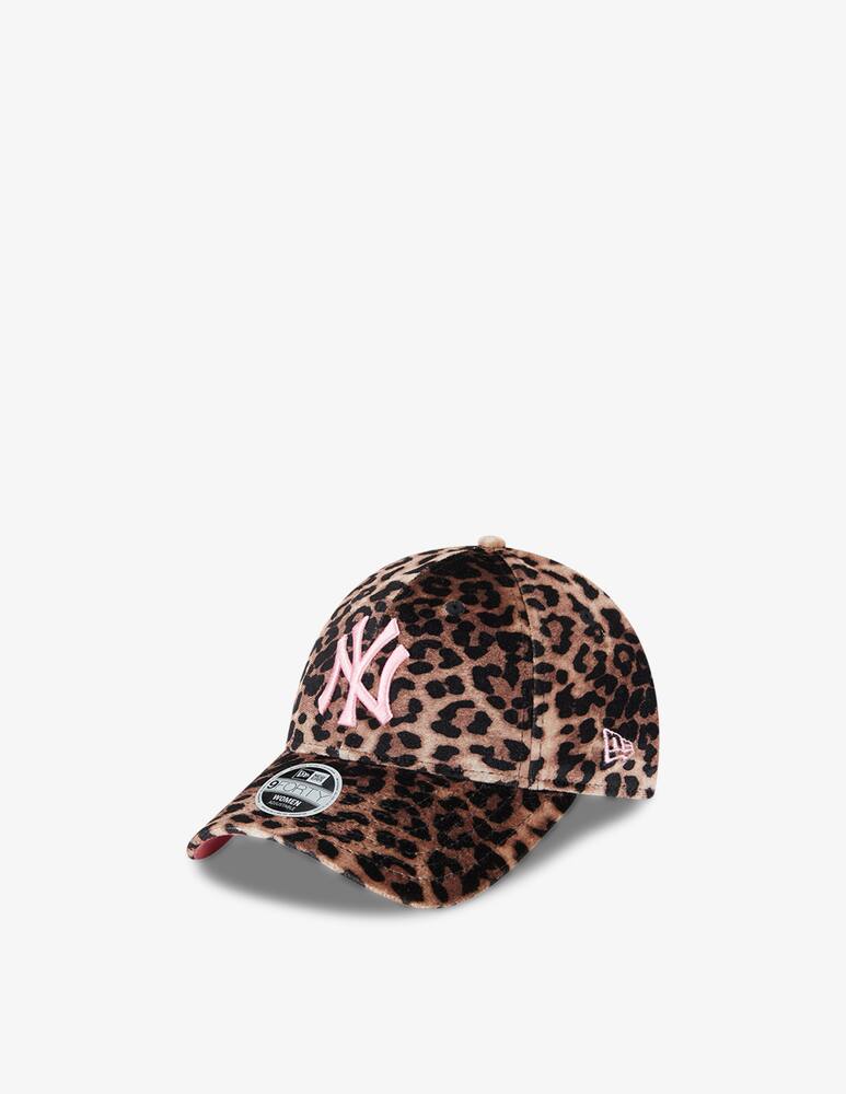 rinascente New Era 9Forty NY Yankees velour leopard hat