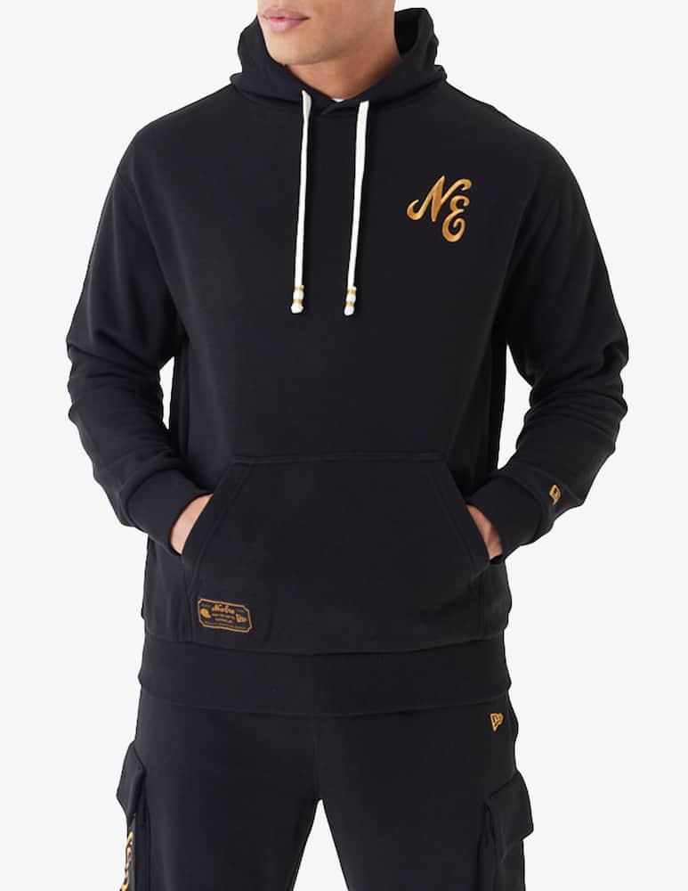 New Era Felpa con cappuccio script logo - immagine 1 New Era Felpa con cappuccio script logo - immagine 1