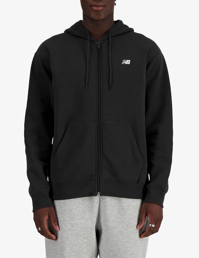 New Balance Felpa con cappuccio e zip logo - immagine 1 New Balance Felpa con cappuccio e zip logo - immagine 1