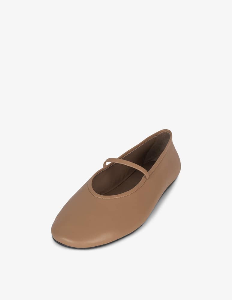 rinascente Jeffrey Campbell Dancerina leather elastic flat shoes