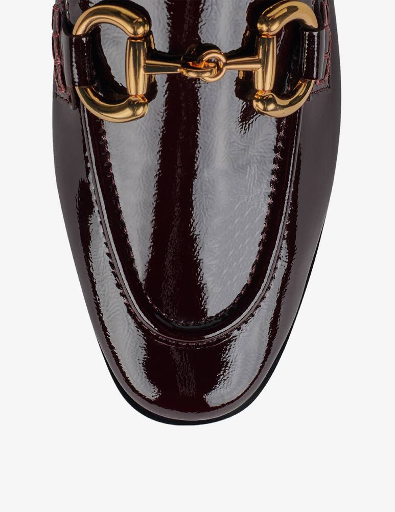 rinascente Jeffrey Campbell Velviteen patente loafer