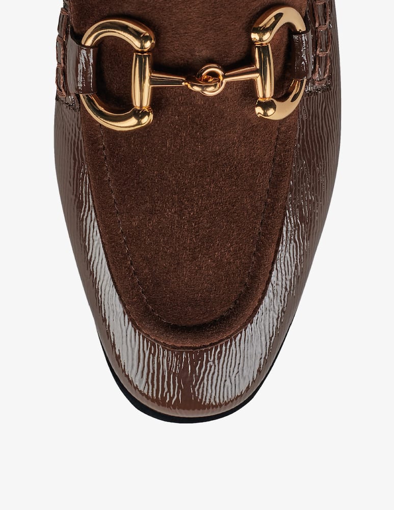 rinascente Jeffrey Campbell Mocassino in vernice Velviteen