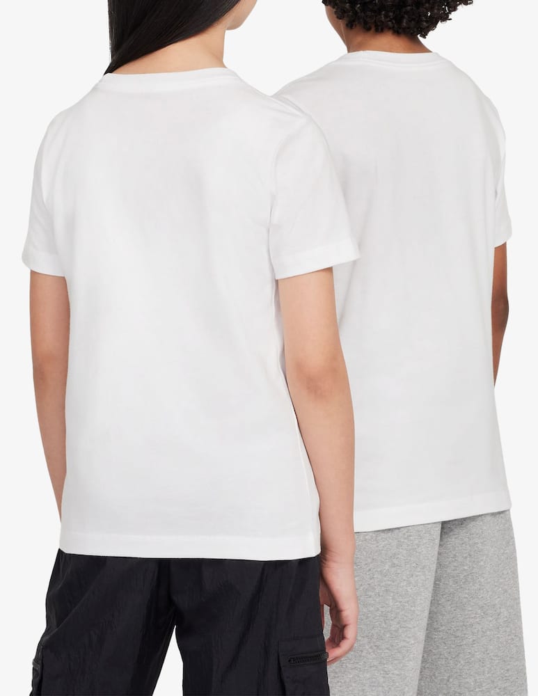 rinascente Nike Nike embroidered logo t-shirt