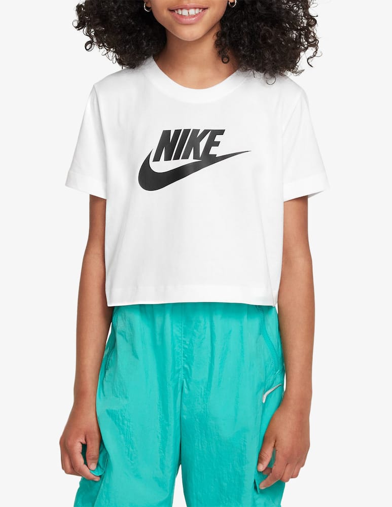 rinascente Nike Cropped logo t-shirt