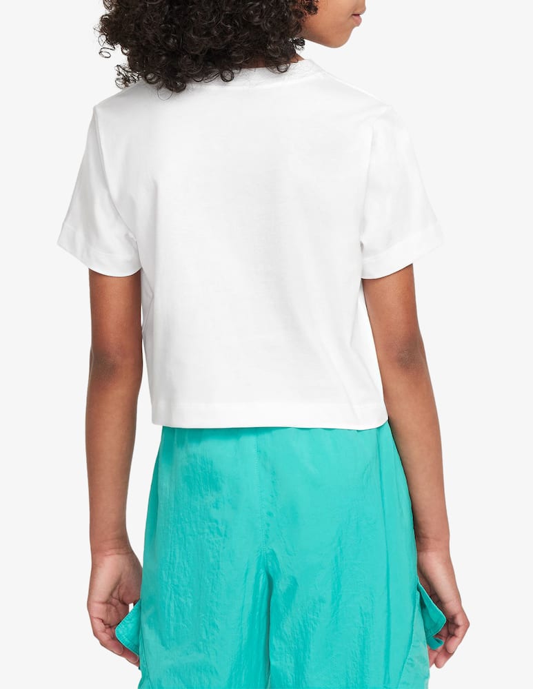 rinascente Nike Cropped logo t-shirt
