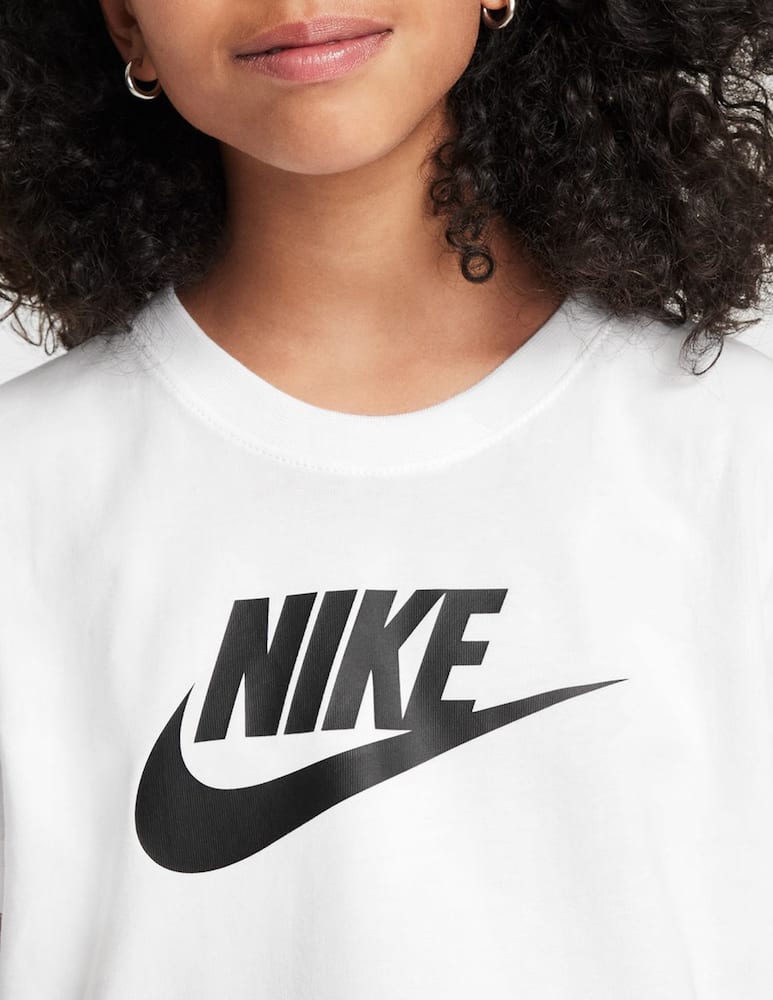 rinascente Nike Cropped logo t-shirt