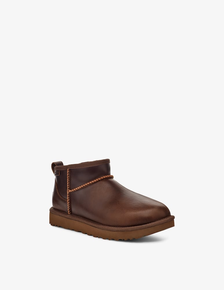 rinascente UGG Stivali ultra mini in pelle Classic