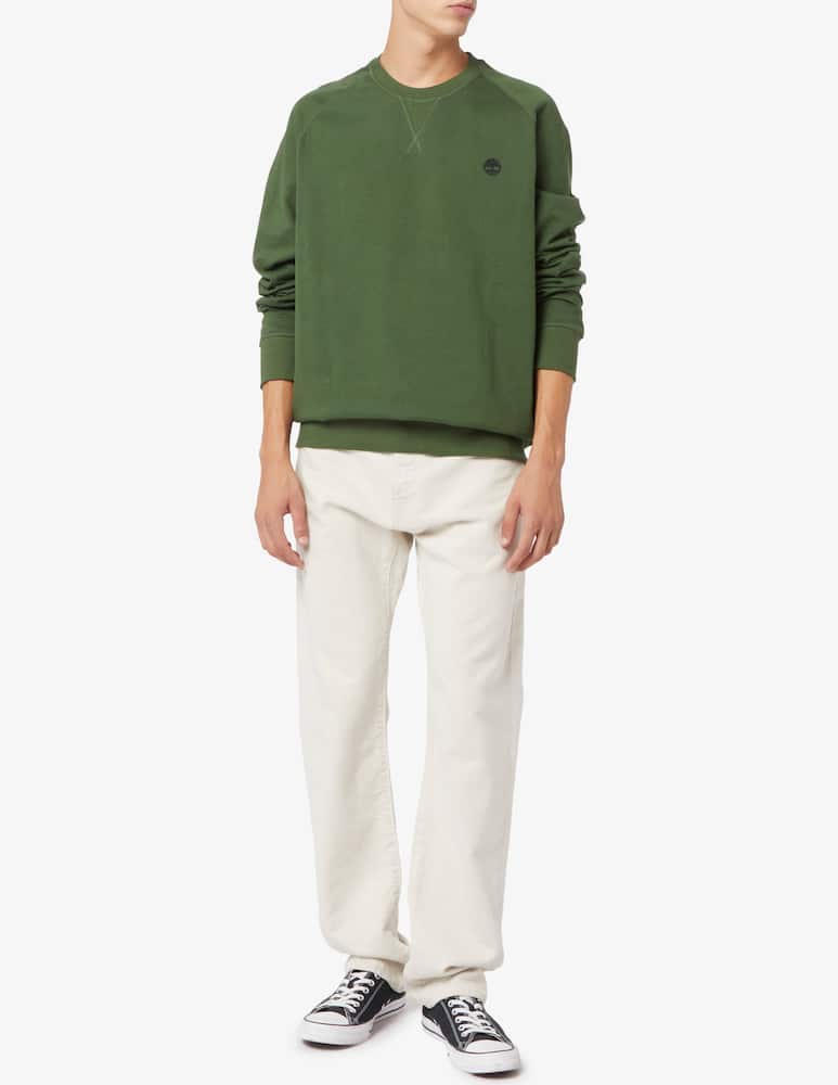 Timberland Felpa girocollo basic brushed - immagine 2 Timberland Felpa girocollo basic brushed - immagine 2