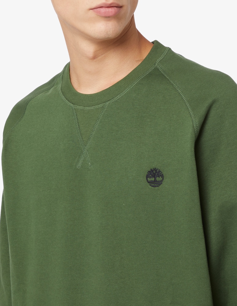 Timberland Felpa girocollo basic brushed - immagine 4 Timberland Felpa girocollo basic brushed - immagine 4