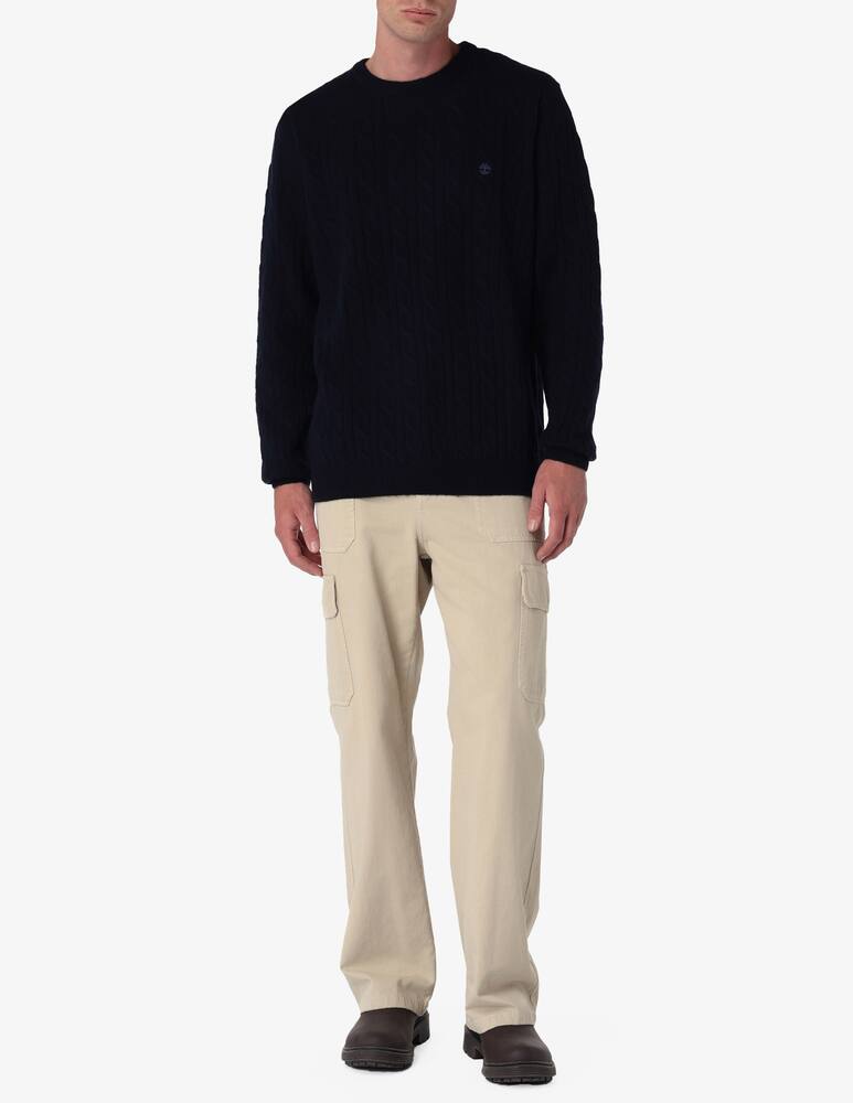 rinascente Timberland Maglia treccia lambswool