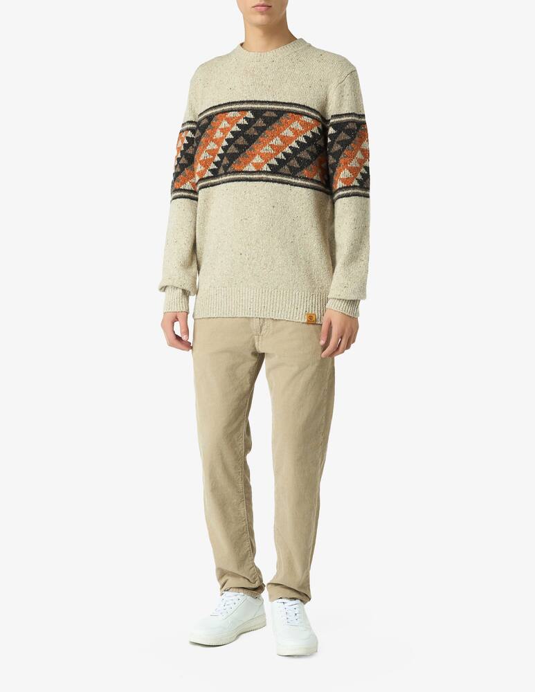 rinascente Timberland Maglia girocollo in misto lana fairisle