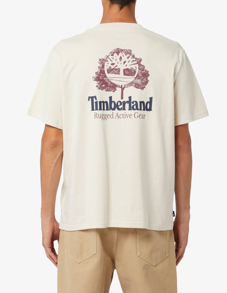 rinascente Timberland Print back outdoon t-shirt