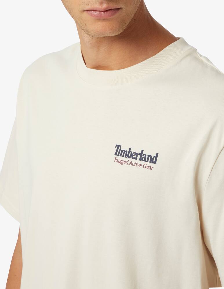 rinascente Timberland Print back outdoon t-shirt