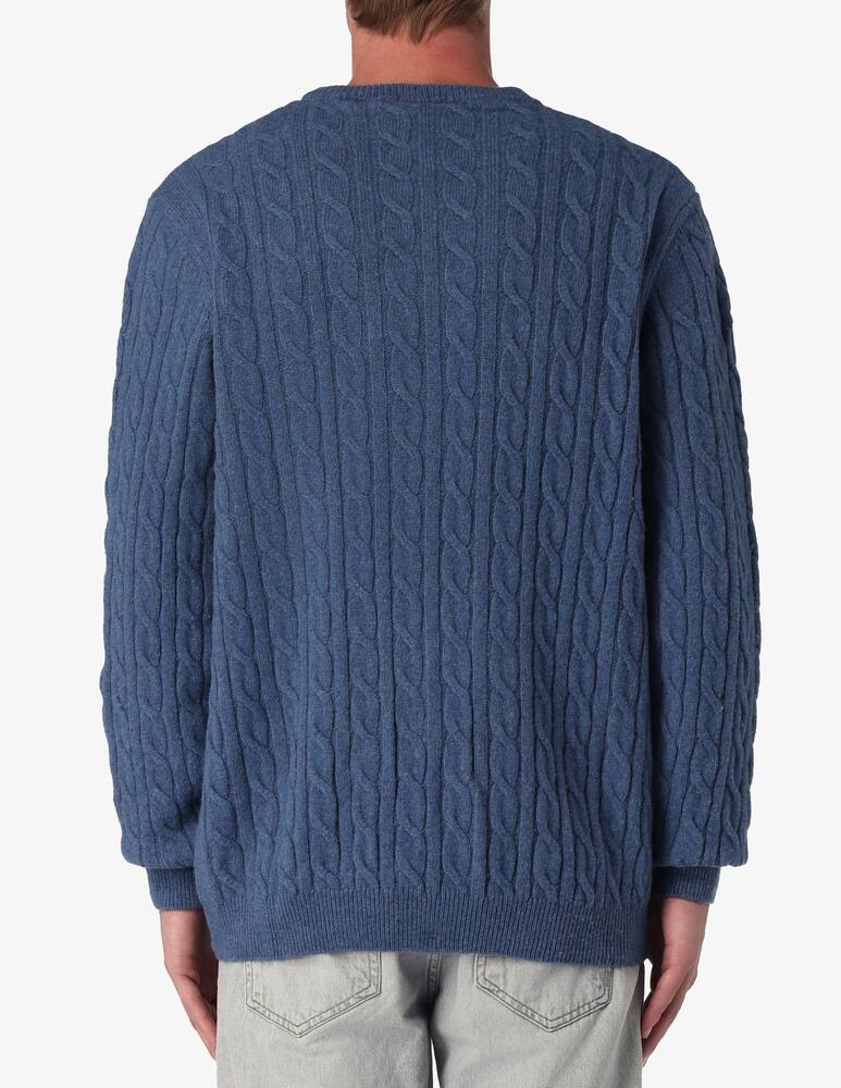 Timberland Maglia girocollo treccia in lana - immagine 3 Timberland Maglia girocollo treccia in lana - immagine 3