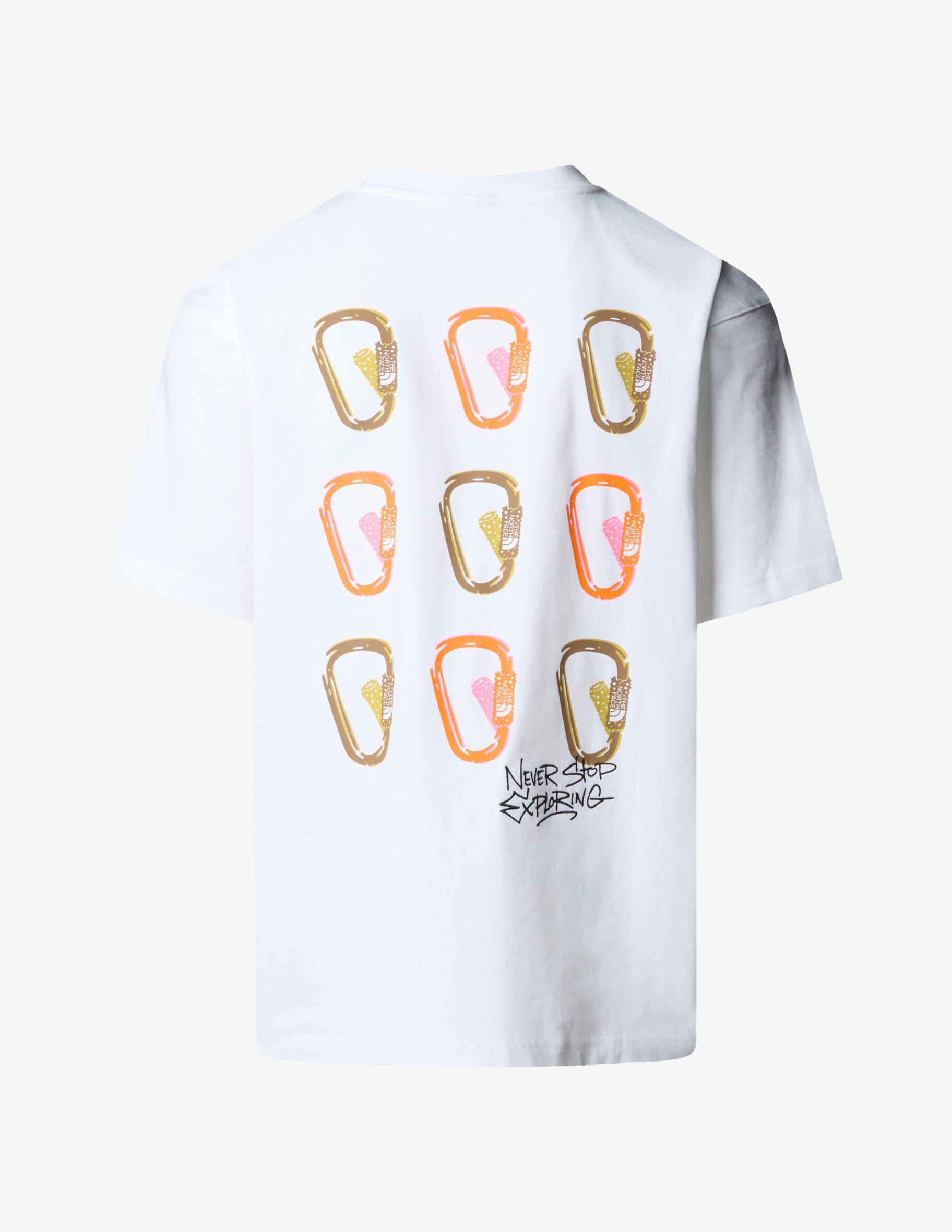 Shop The North Face Carabiner print t-shirt on Rinascente