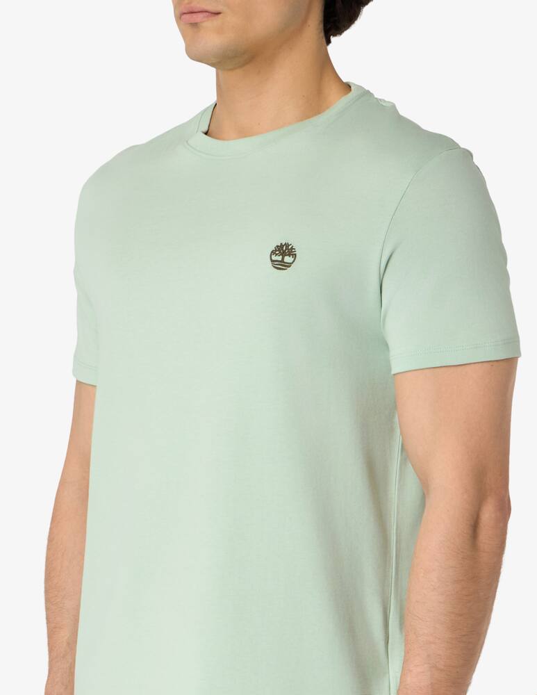 rinascente Timberland T-shirt loghino ricamo