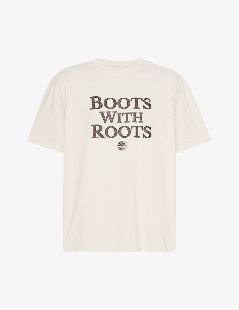 rinascente Timberland Boots front print t-shirt