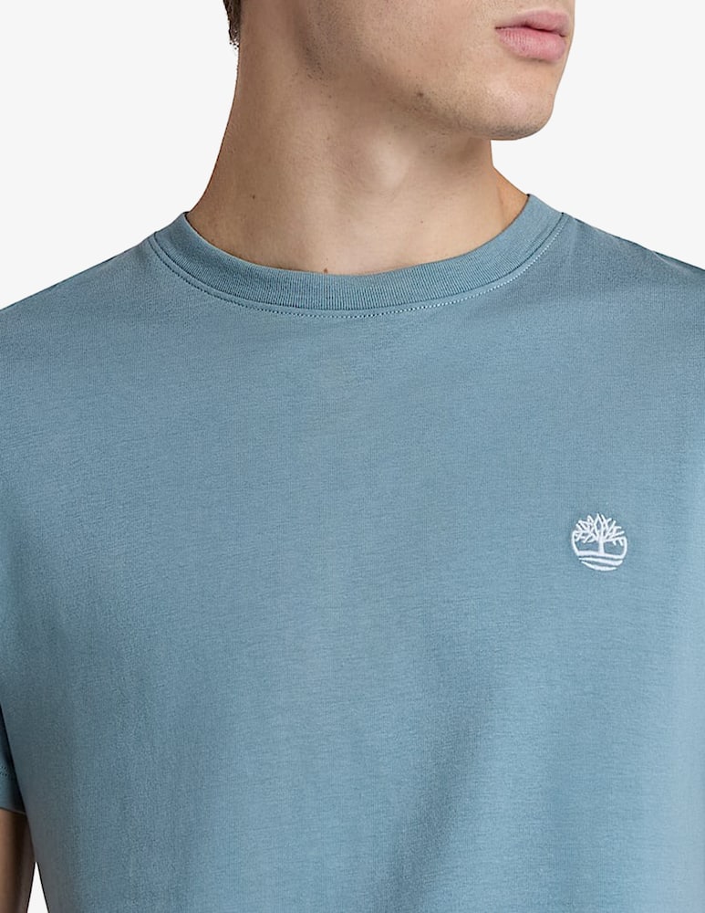 rinascente Timberland T-shirt loghino ricamato