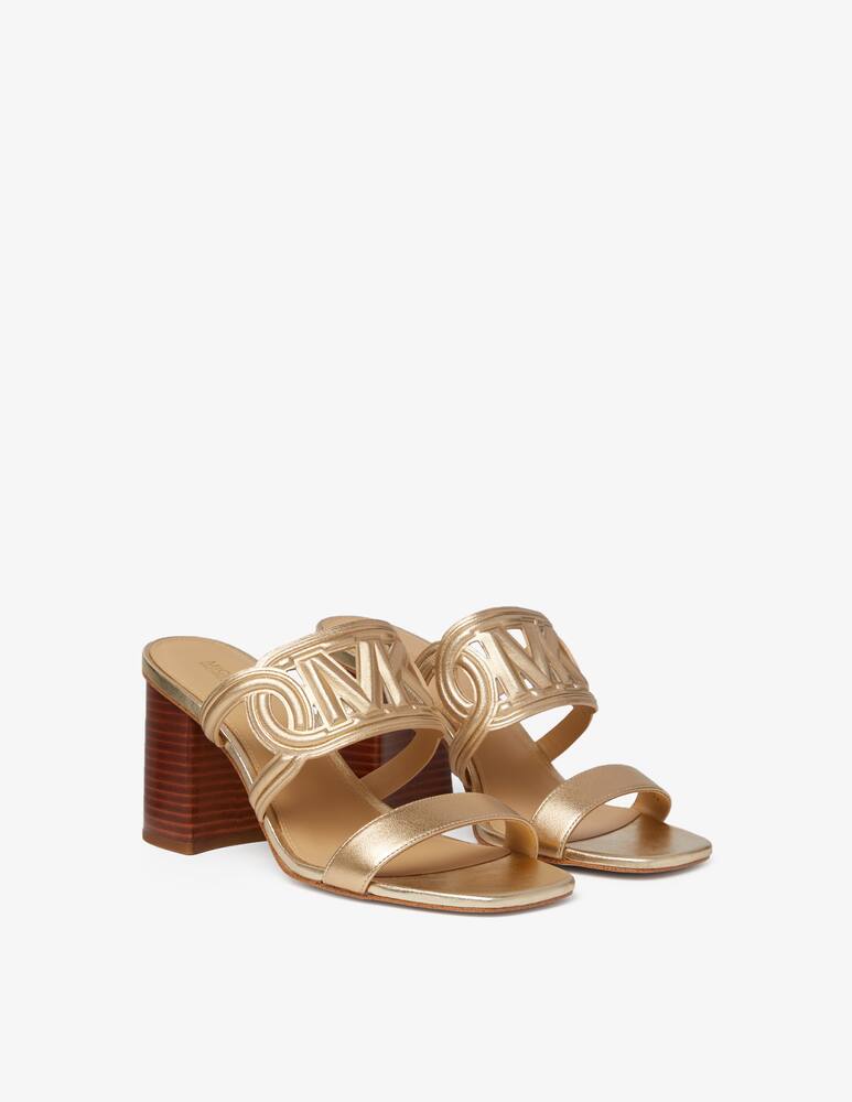 rinascente Michael Michael Kors Alma mid sandals logo