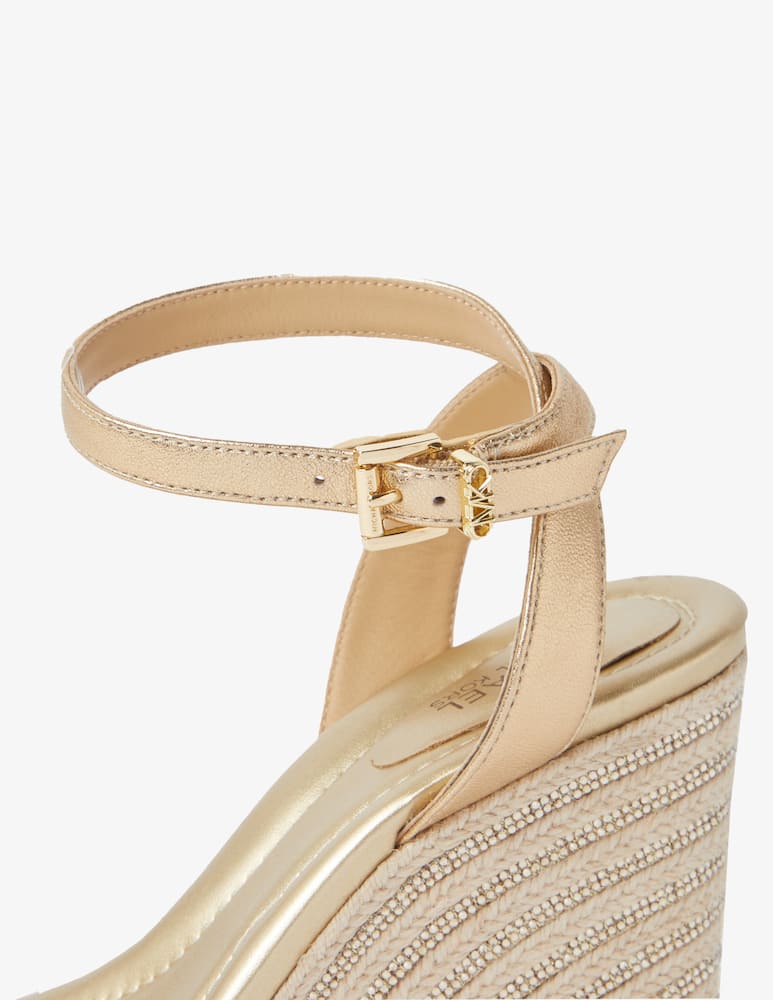 rinascente Michael Michael Kors Leighton wedge sandals
