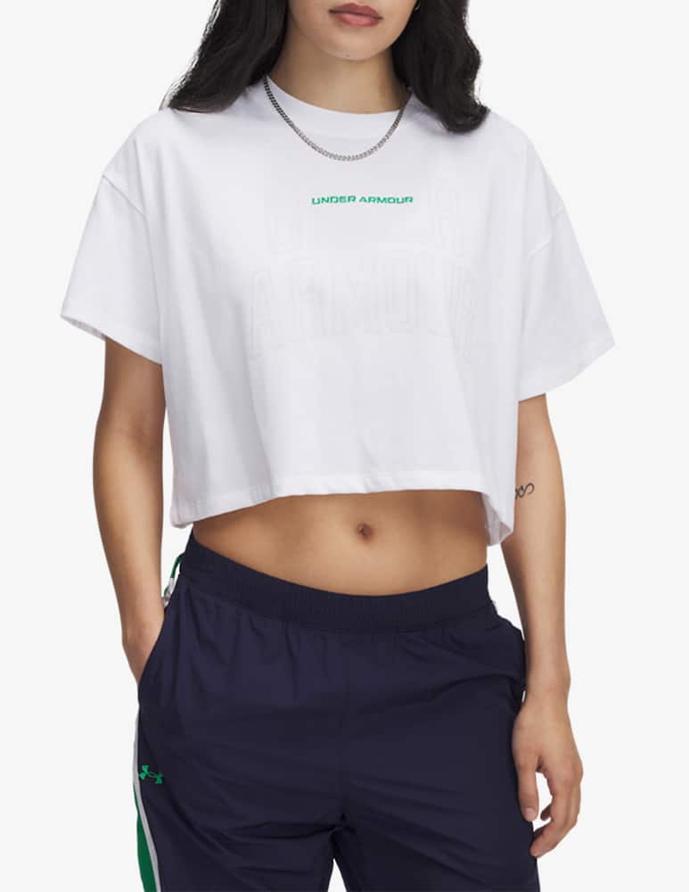 Under Armour Maglia crop varsity - immagine 1 Under Armour Maglia crop varsity - immagine 1