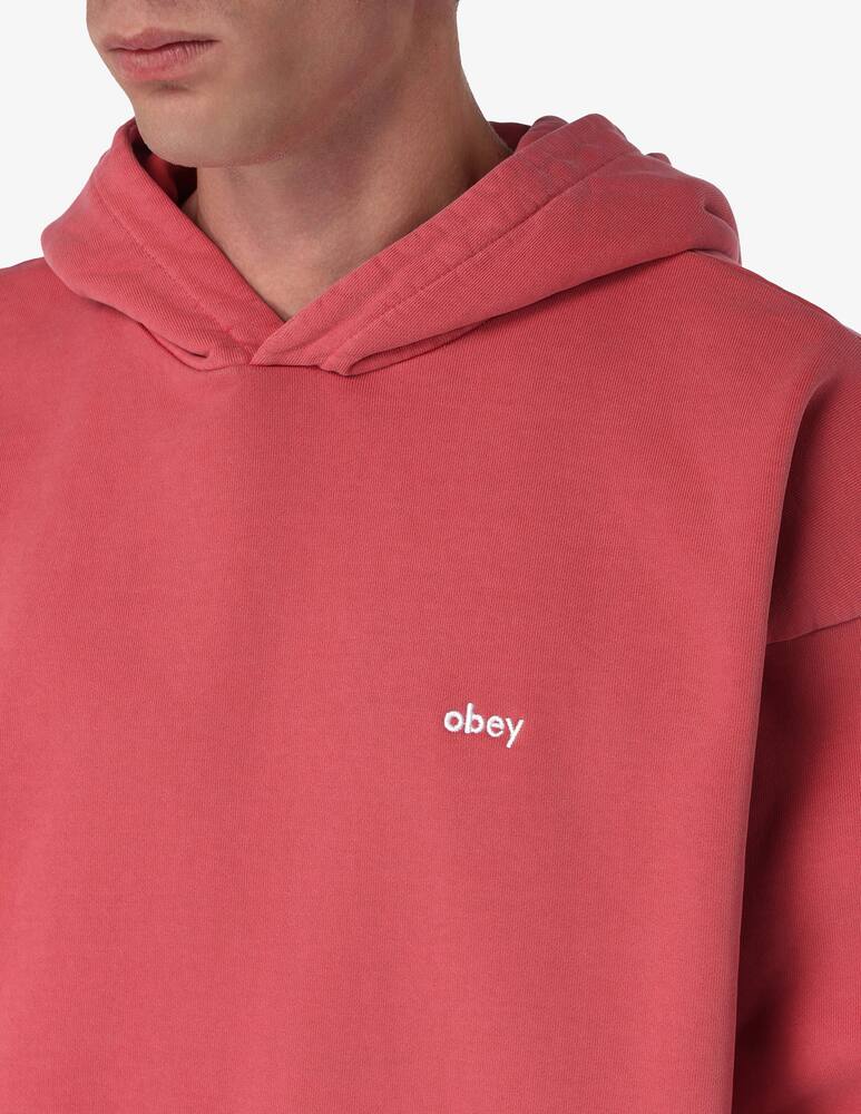 rinascente Obey Felpa con cappuccio lowercase pigment