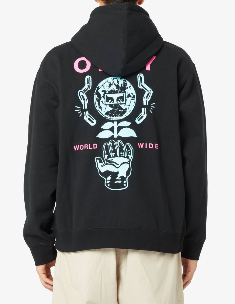 rinascente Obey Helping hand hoodie