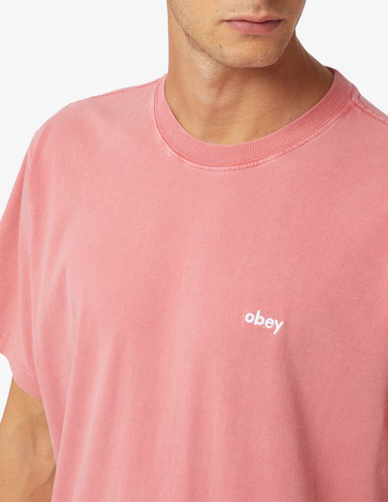 rinascente Obey Lowercase pigment short sleeves t-shirt