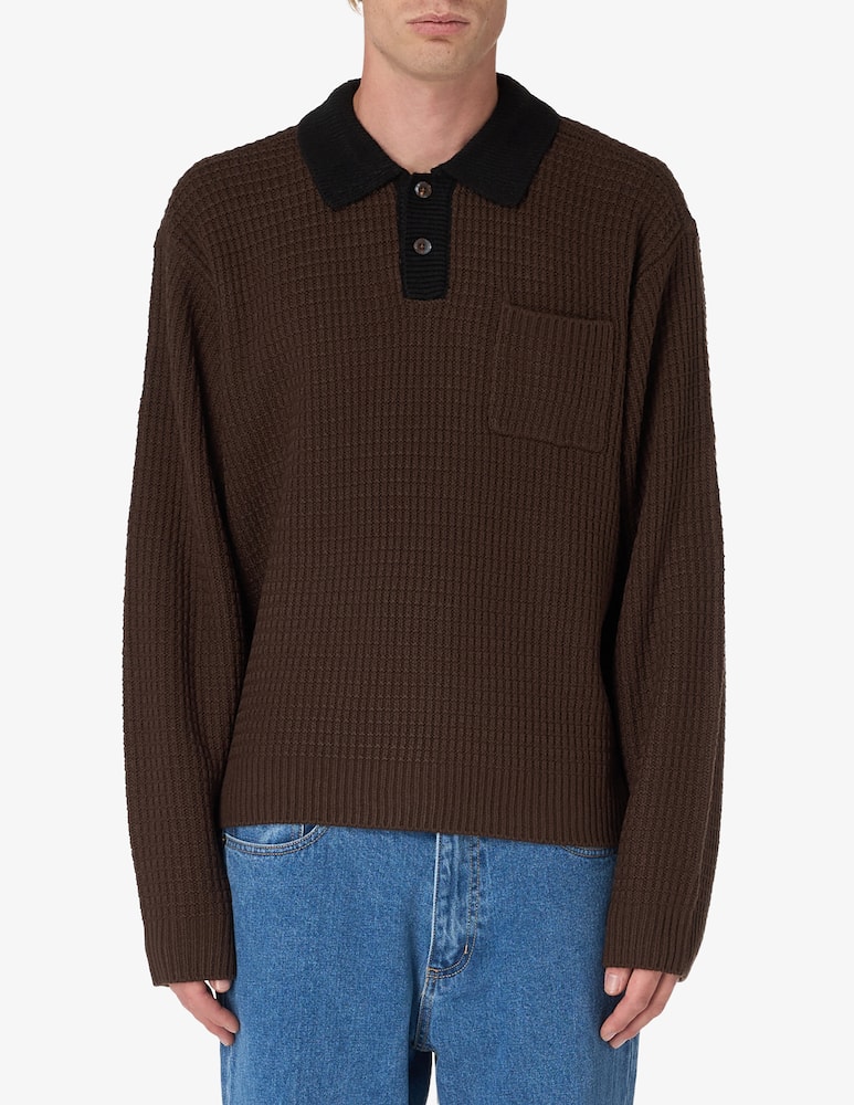 Obey Danny long sleeves polo t-shirt - picture 1 Obey Danny long sleeves polo t-shirt - picture 1