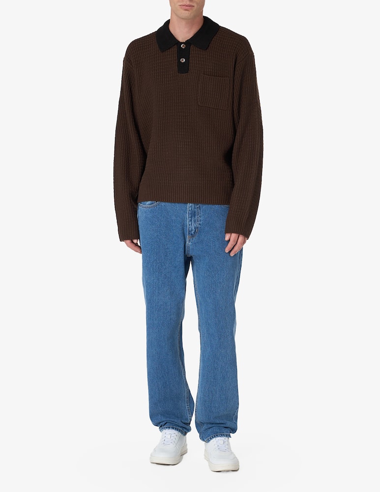 rinascente Obey Danny long sleeves polo t-shirt